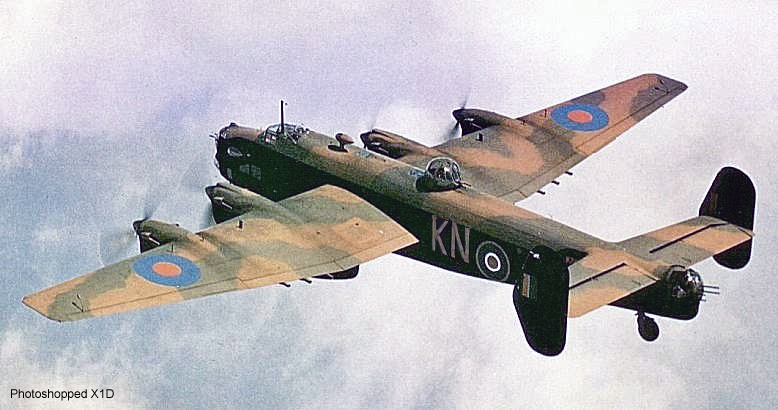Halifax Bomber Mk II (spoofed ID)