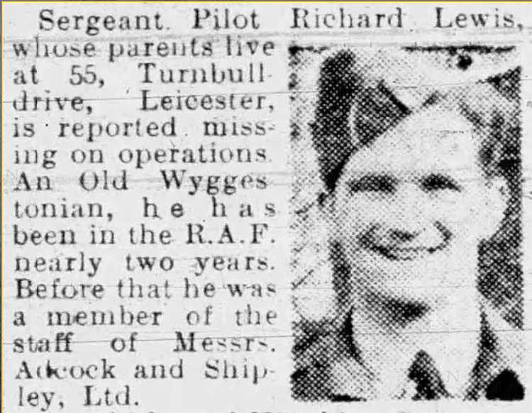Richard Lewis Leicester Mercury